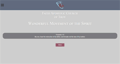 Desktop Screenshot of faith-apostolic.com